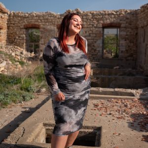 Μίντι φόρεμα
